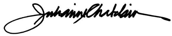 Julianne Chatelain signature